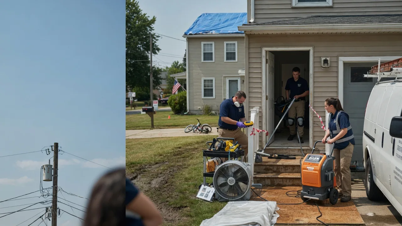 Water Damage Repair in Arlington, OH near me